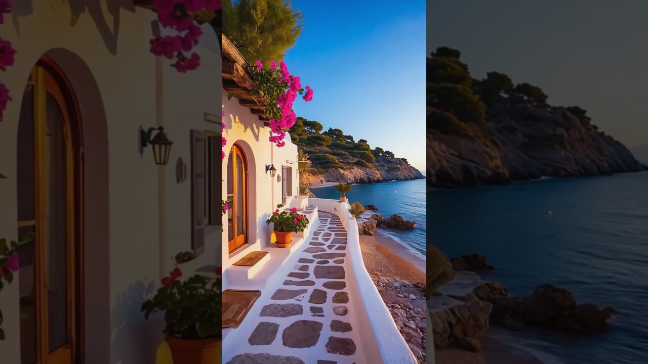 Ocean Sounds from a Seaside Home | Deep Relaxing ASMR