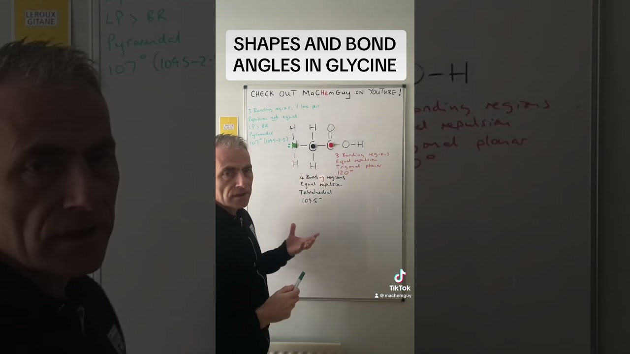 Glycine Lewis Structure Bond Angles
