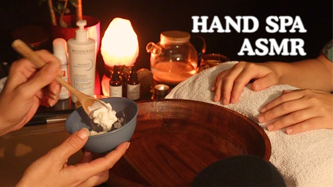 ASMR Real Person Hand Spa 💆‍♀️ Relaxing Massage Sounds for Sleep (With @asmrmoonflow) ​