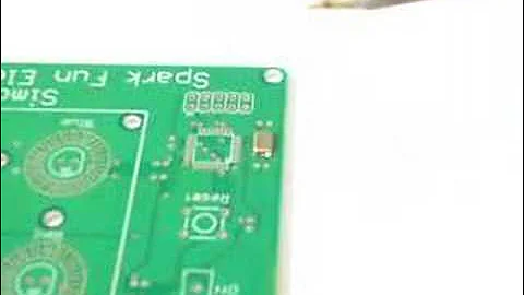 Soldering a surface mount crystal