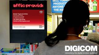 Amscreen forecourt network: Toyota Yaris