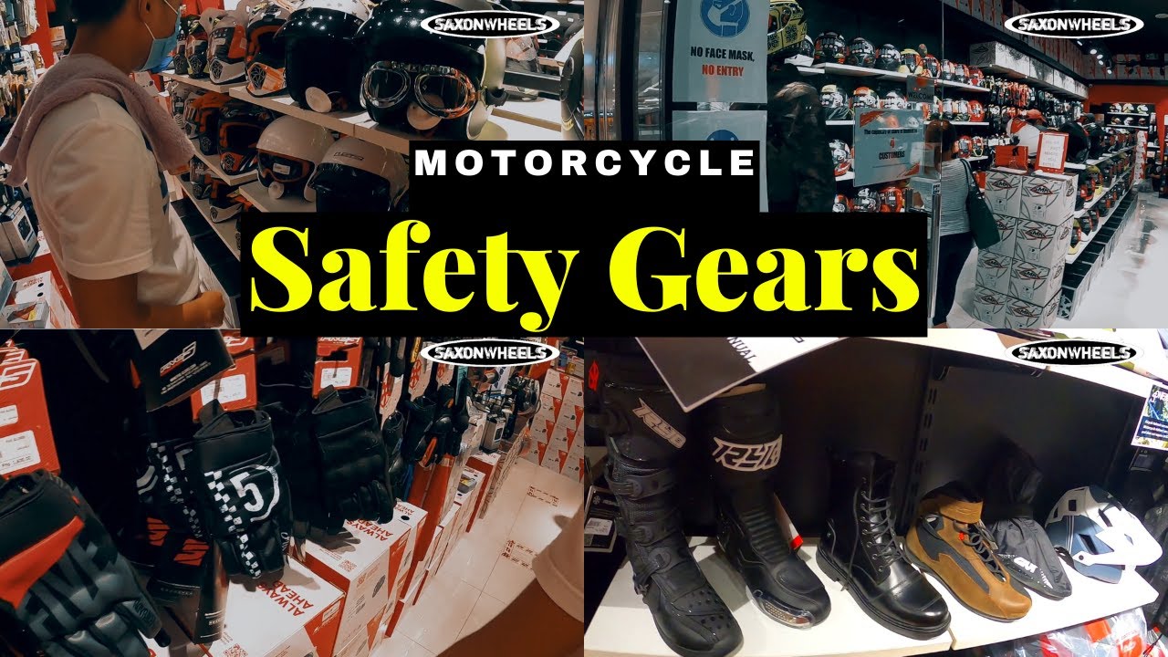 BUYING SAFETY GEARS FOR MOTORCYCLE RIDERS YouTube