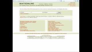 Famous Thomas J. Watson Library: Requesting Library Materials Profile