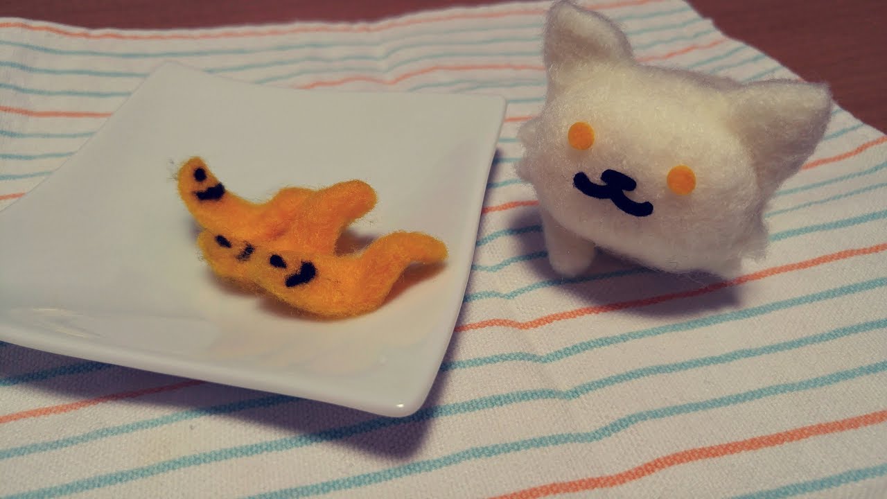 ﾆｰﾄﾞﾙﾌｪﾙﾄでねこあつめ・ねこまたさん - YouTube