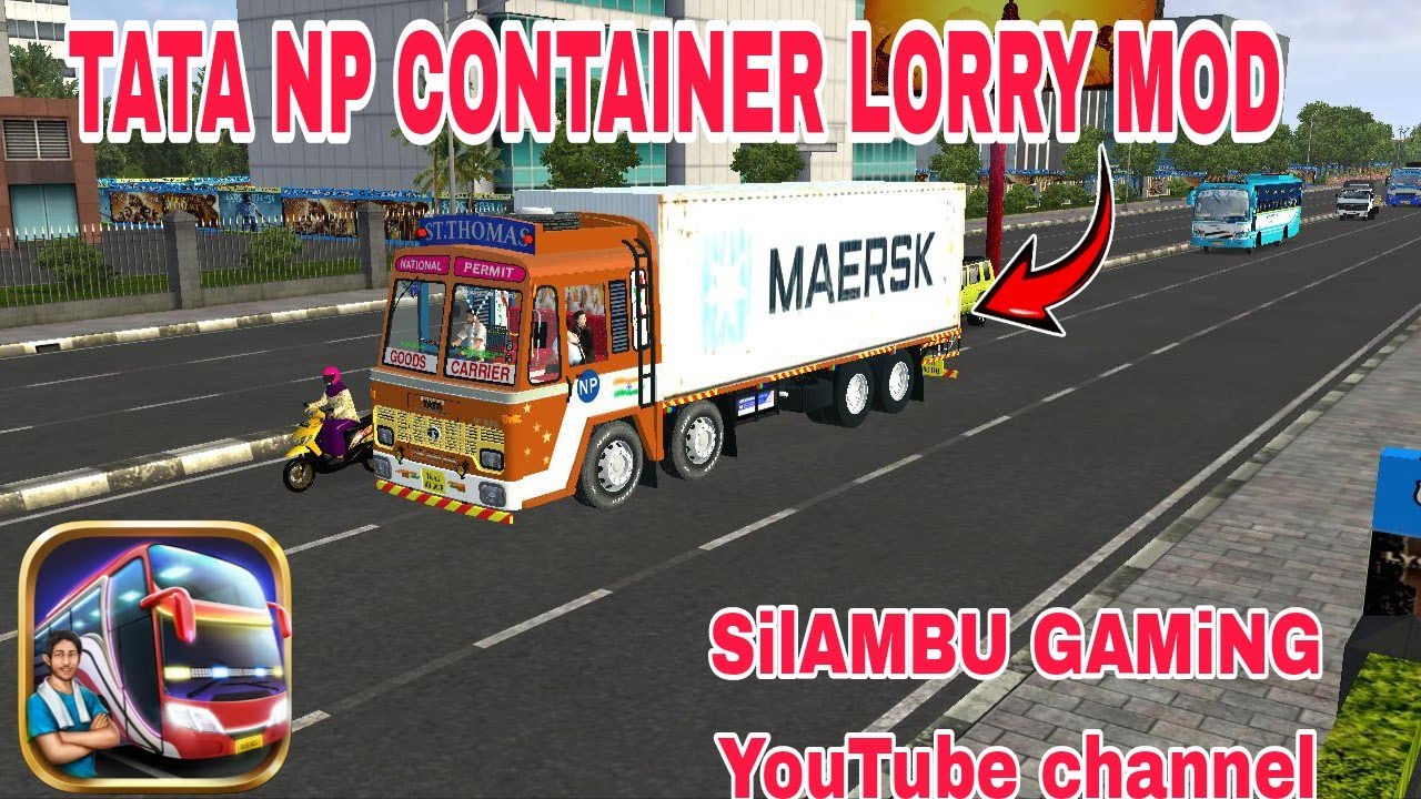 🎀🤩TATA NP CONTAINER LORRY MOD RELEASED ETS 2 MOD BUS SIMULATOR INDONESIA 💥🔥