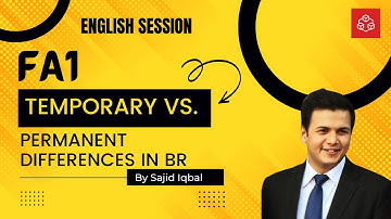 FA1 The Bank Reconciliation - Temporary vs. Permanent Differences l AFD FIA ACCA l English Session