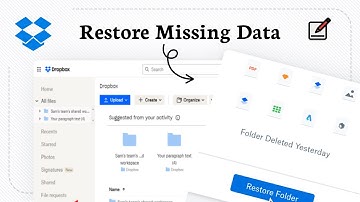 How to recover deleted files from Dropbox (Data Retrieval)