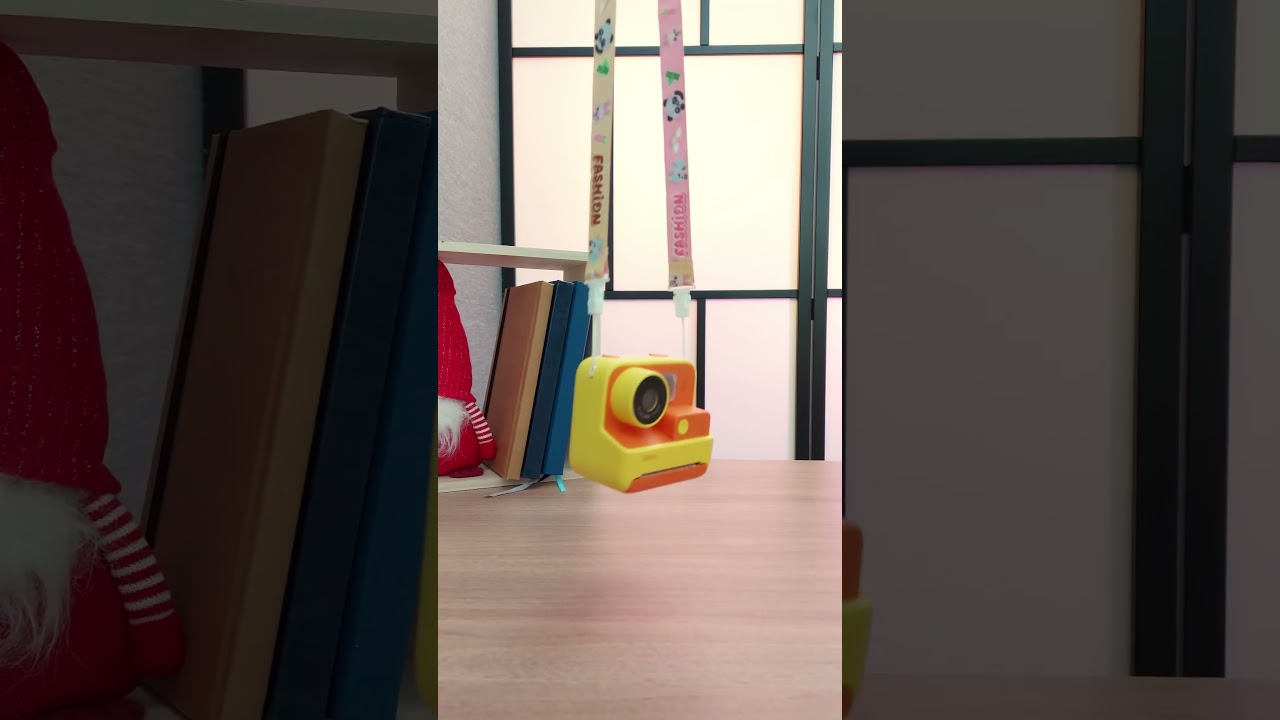 Toy camera with printer. for children. Video recording, selfie camera, USB-C, MicroSD - Hoco DV200