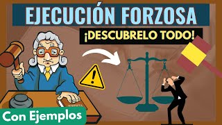 🔵 la EJECUCIÓN FORZOSA con EJEMPLOS (Ley 39/2015)【TODO Explicado en 30 min】