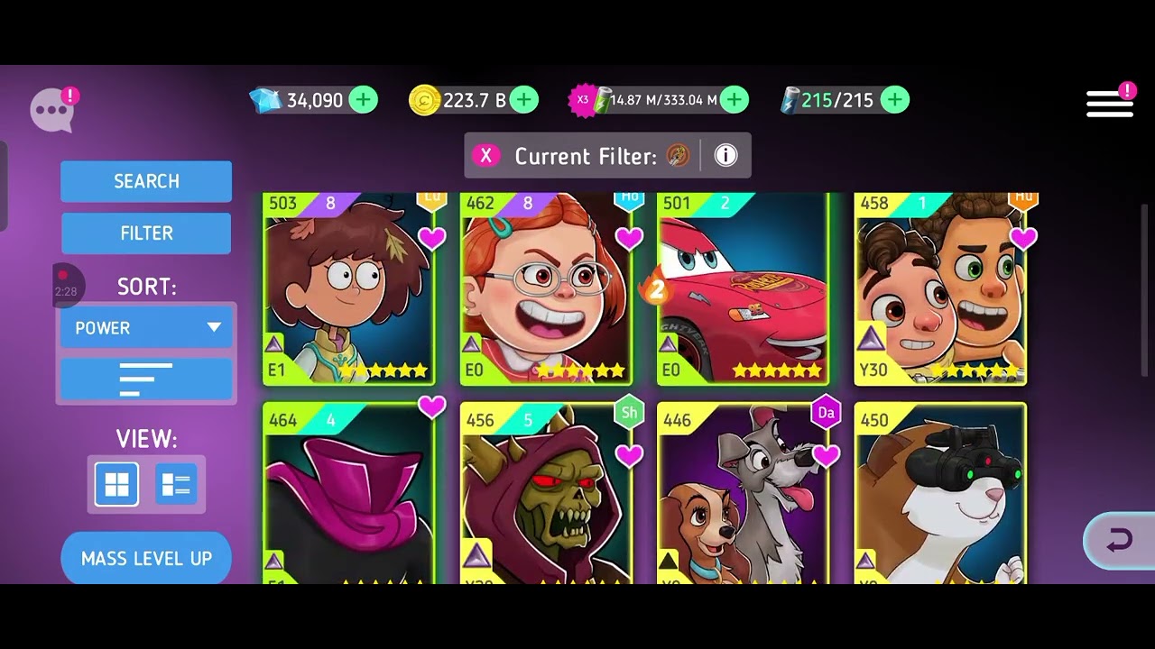 Disney Heroes Battle Mode. 163