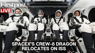 LIVE: NASA's SpaceX Crew8 Dragon Spacecraft Moves to Different Port at International Space Station