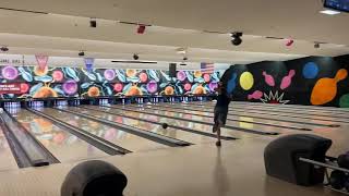 Parker Laubach bowls a 300 game at Howell Lanes