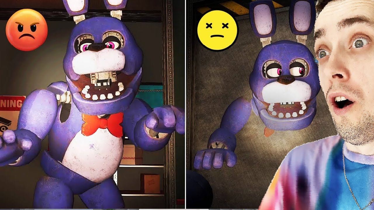 REACT TO Classic FNAF Stages in Security Breach MY REACTION - YouTube