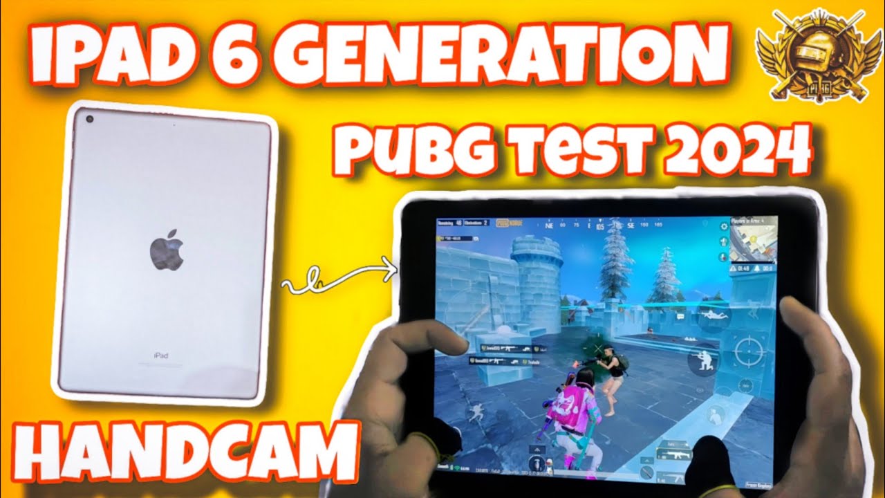 iPad 6th generation pubg test | iPad 6 pubg HANDCAM GAMEPLAY - YouTube