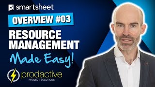 Smartsheet Resource Management user overview