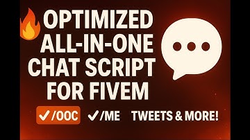 All-in-One Chat Script for FiveM | OOC, /me, Tweets & More!