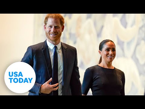 Prince Harry and Duchess Meghan chased by paparazzi | USA TODAY