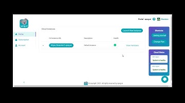 Walkthrough of spog.ai Portal