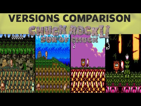 Chuck Rock II: Son of Chuck (チャックロックⅡ) -Versions