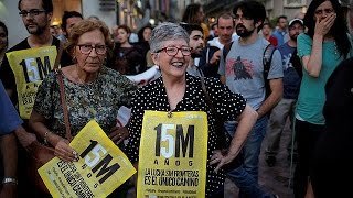 Madrid Marks Five-Year Anniversary Of Los Indignados