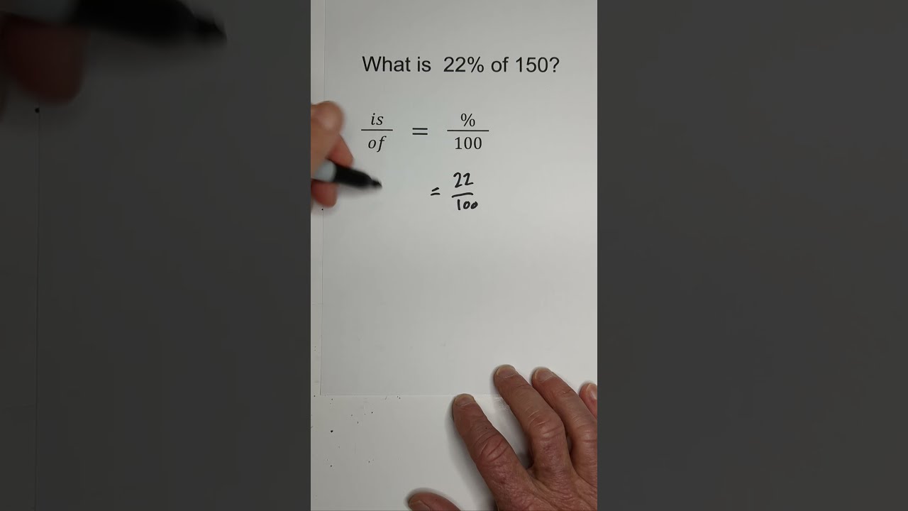 Percent Of A Number Formula