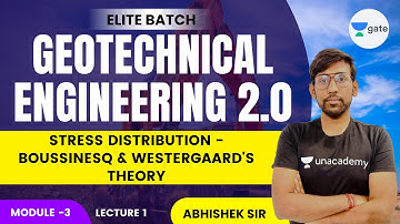 L 1 | Stress distribution - Boussinesq & Westergaard
