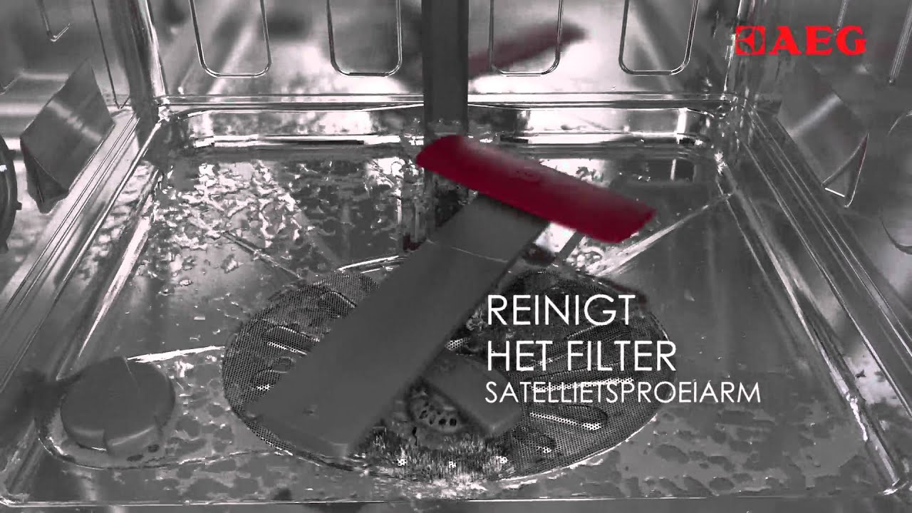 Aeg Proclean Vaatwasser | 5 Sproeiniveaus - Youtube