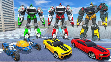 Mega Robot Car Transform Game Play Trailer #trailer #trending