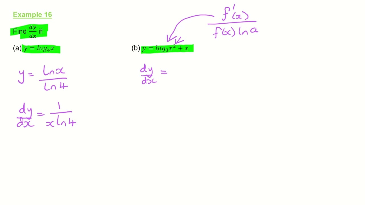 Пример 16 из учебника «Правила дифференцирования IB»