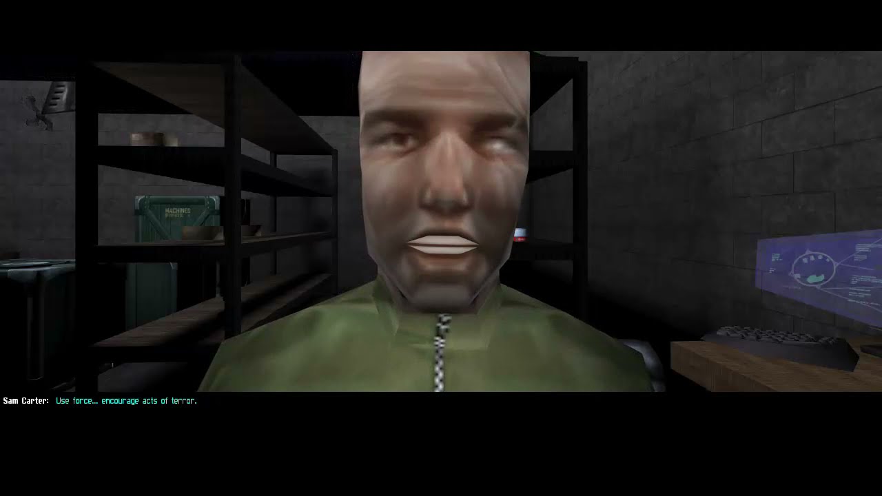 Deus Ex: Malkavian Mod - General Sam "Paul Bob Page" Carter