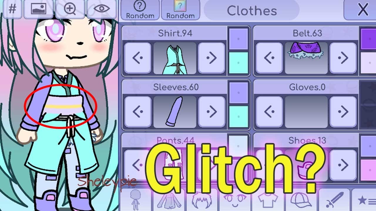 Gacha Life Pant Glitch Shout Out Youtube