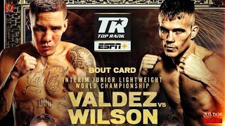 Oscar Valdez vs Liam Wilson FULL FIGHT | Senisa Estrada vs Yokasta Valle UNDISPUTED TITLE FIGHT