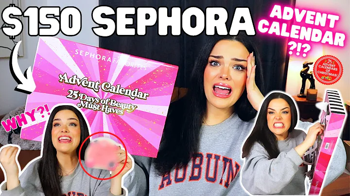 I SPENT $150 ON A SEPHORA ADVENT CALENDAR!? (25 Ca...