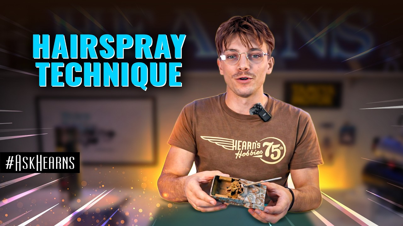 Hairspray Chipping on a Tank Model | Does It Actually Work? | #askhearns