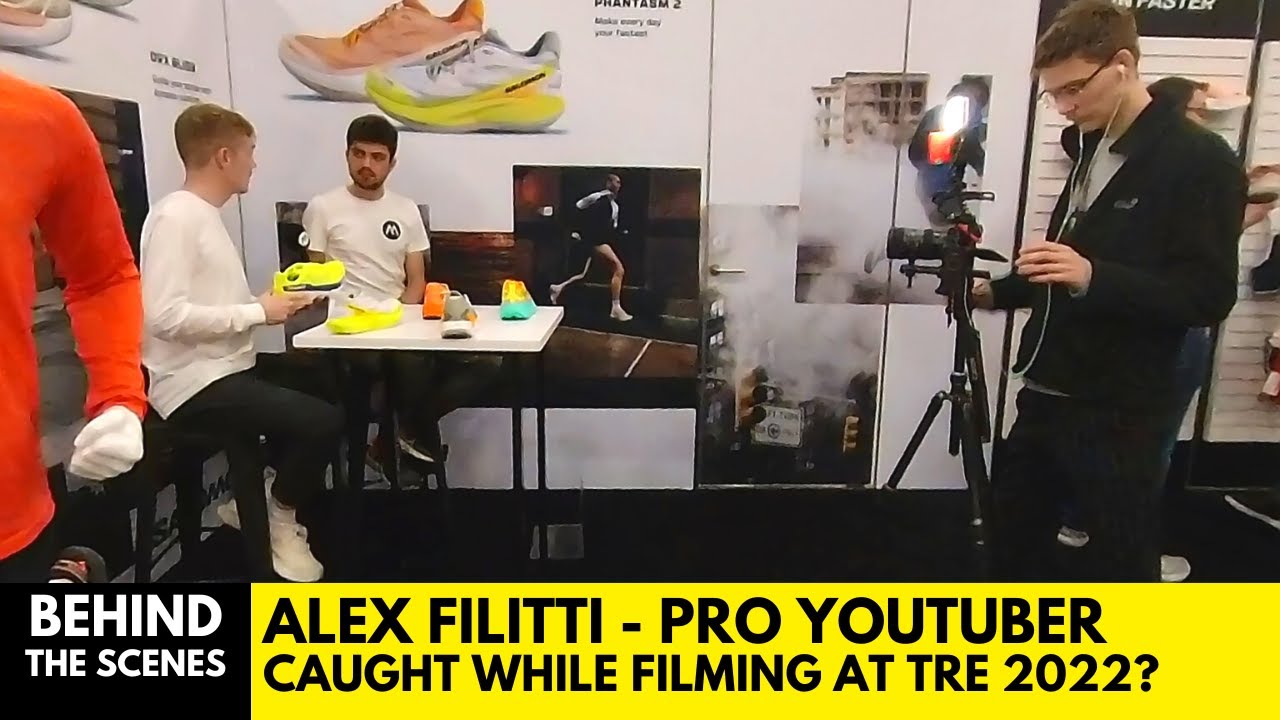 Alex Filitti Video - Caught Filming at The Running Event 2022 - YouTube