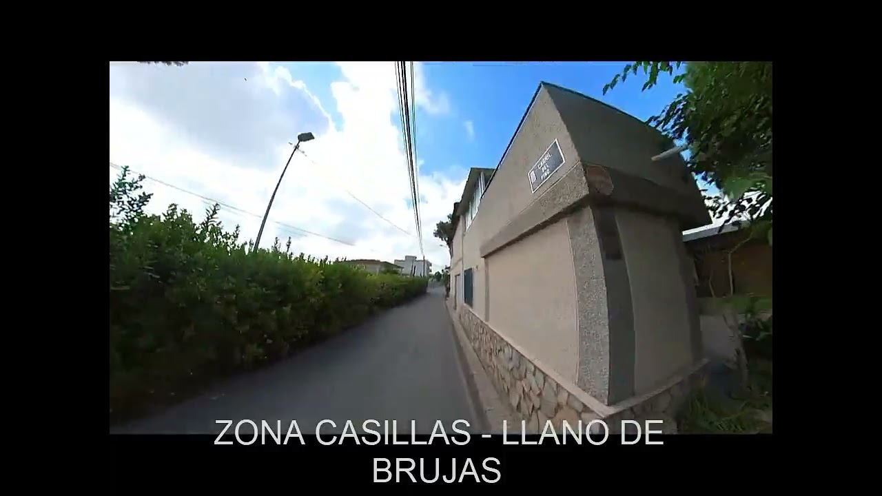 CAMINANDO POR LA HUERTA DE MURCIA  ZONA CASILLAS LLANO DE BRUJAS