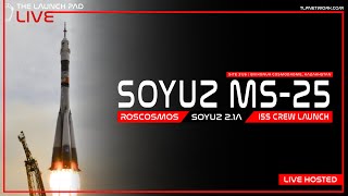 LIVE! Soyuz MS-25 ISS Crew Launch