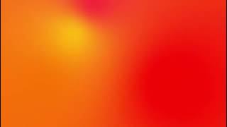 1h Sunset Mood Lights | Radial gradient colors | Screensaver | LED Light | Orange Yellow