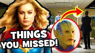 Everything You Missed In The Captain Marvel Trailer