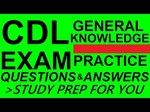 cdl practice test general knowledge cdl practice test general knowledge