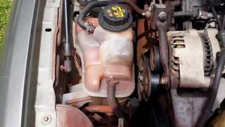 2002 Ford Taurus water pump replacement