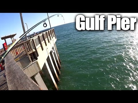 Pier Fishing for Beginners - Easy Fishing at the Gulf State Park Pier
