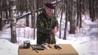 Mors Kochanski     Survival Knives & Sharpening   Four Dog Stove Company