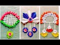 3 Fantastic paper Flowers//Colourful Wall Hanging Crafts//Easy Home Decor Ideas//DIY ... Wall Mate..