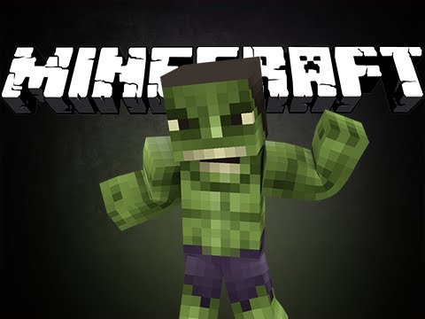 Minecraft - Minecraft : THE INCREDIBLE HULK MOD!! - YouTube