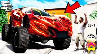 Franklin Upgrading The Ultimate Luxury Super Car in GTA 5 | SHINCHAN and CHOP