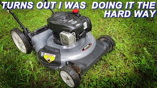 Fixing A Craftsman Mower That Ran Last Year But Won't Start This Year