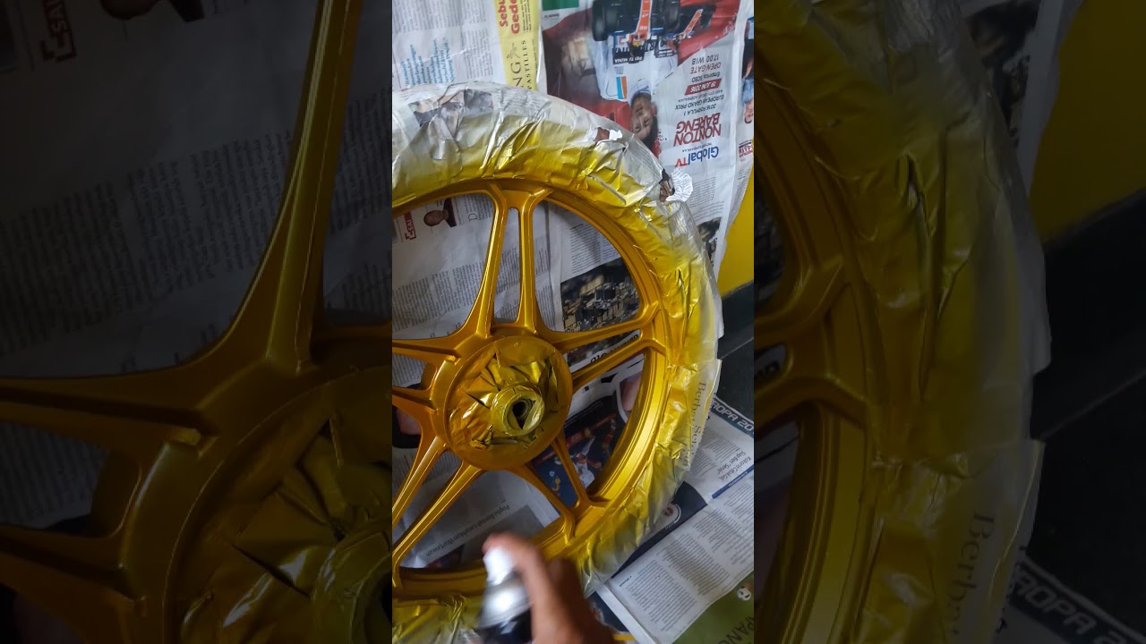  cat  velg  with samurai paint yellow candy  part 6 YouTube