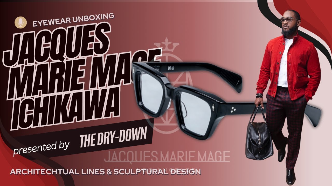 JACQUES MARIE MAGE ICHIKAWA GLASSES UNBOXING & OVERVIEW - YouTube