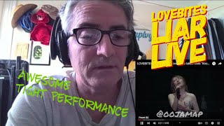 Lovebites Liar Live - old metalhead reacts